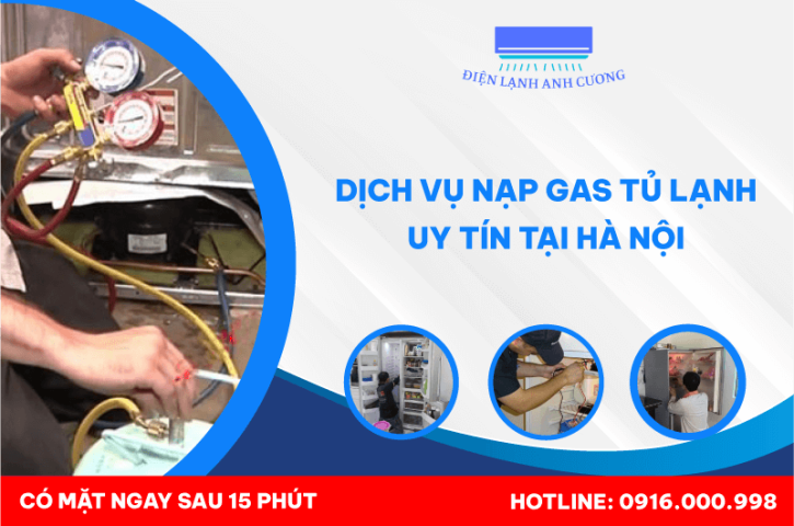 nạp gas tủ lạnh