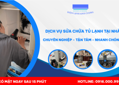 sửa chữa tủ lạnh